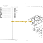 Komatsu PC200-6 PC200LC-6 Hydraulic Excavator Parts Book J20001 and up