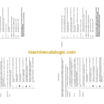 Komatsu WB70A-1 Backhoe Loader Parts Book