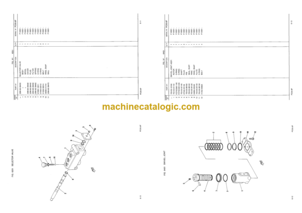 Komatsu PC05-6F Hydraulic Excavator Parts Catalog