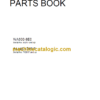 Komatsu WA600-8E0 SAA6D170E-7 Parts Book