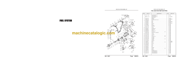 Komatsu D70-LE-8 Bulldozer Parts Catalog