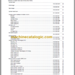 Komatsu PC2000-11E0 Hydraulic Excavator Parts Book