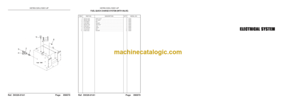 Komatsu SAA6D102E-2 SN 26288645-UP Parts Catalog