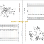 Komatsu FH100-1 FH120-1 FH135-1 FH160-1 Forklift Truck Chassis Parts Book
