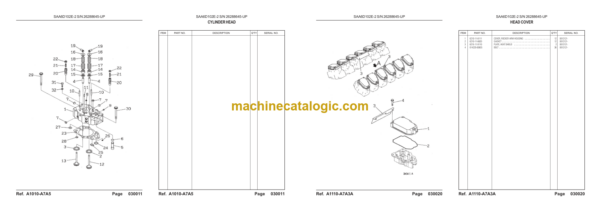 Komatsu SAA6D102E-2 SN 26288645-UP Parts Catalog