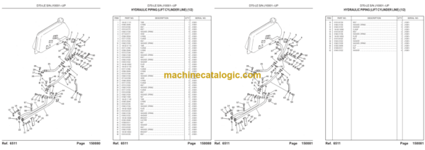 Komatsu D70-LE-8 Bulldozer Parts Catalog