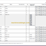 Manitou MT 523 MONO ULTRA SB E2 Parts Catalogue