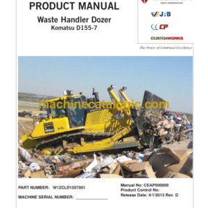 Komatsu D155-7 Product Manual