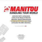 Manitou MT 625 H COMFORT ST3B Parts Catalogue