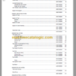 Komatsu WA480-8 Wheel Loader Parts Book