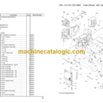 Komatsu PC120-8 SAA4D95LE-5D Parts Book