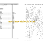 Komatsu PC120-8 SAA4D95LE-5D Parts Book