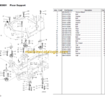 Komatsu WA480-8 Wheel Loader Parts Book