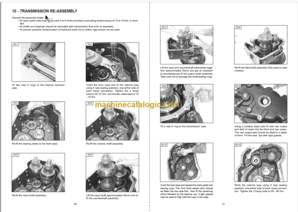 Manitou MT 1030 S Série 2-E2 Repair Manual