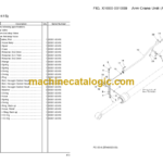 Komatsu PC120-8 SAA4D95LE-5D Parts Book