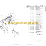 Komatsu FB10M FB13M-2 FB15M FB18M-2 Parts Book
