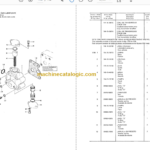 Komatsu D60A E F-6B D65A E-6B Crawler Dozer Parts Book