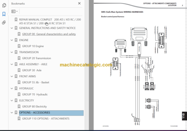 Manitou 200 ATJ ST3A S1 REPAIR MANUAL