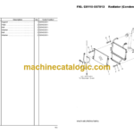 Komatsu WA470-6R Wheel Loader Parts Book