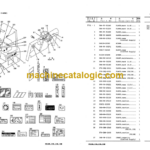 Komatsu FB10M FB13M-2 FB15M FB18M-2 Parts Book