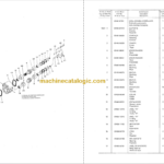 Komatsu D60A E F-6B D65A E-6B Crawler Dozer Parts Book