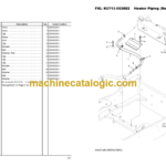 Komatsu WA470-6R Wheel Loader Parts Book
