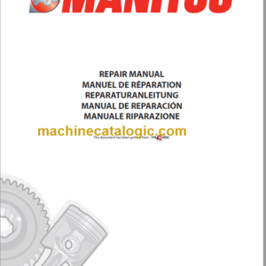 Manitou MT 1440 A ST3B Repair Manual