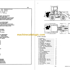 Komatsu 20F Parts Book