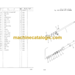 Komatsu GD500R-2 Parts Book