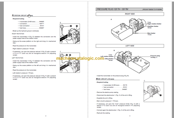 Manitou 120 TM REPAIR MANUAL