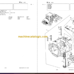Komatsu 20F Parts Book