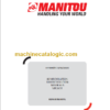Manitou 80 VJR REPAIR MANUAL