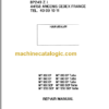 Manitou MT 1230 SCP T Repair Manual