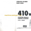 Komatsu FAI 410W Hydraulic Excavator Parts Book