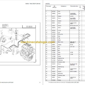 Manitou MT-X 1440 A E3 Parts Catalogue