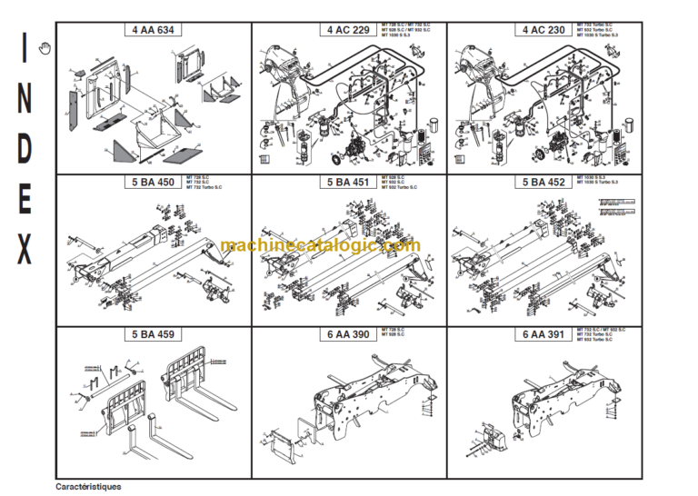 Manitou MT 732 Serie C-E2 Parts Manual