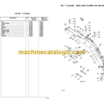 Komatsu PC200-6B PC200LC-6B Parts Book