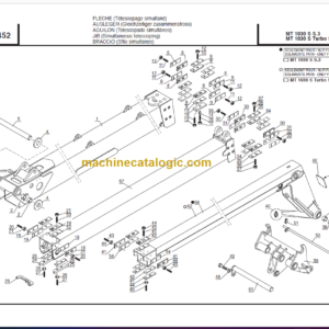 Manitou MT 732 Serie C-E2 Parts Manual