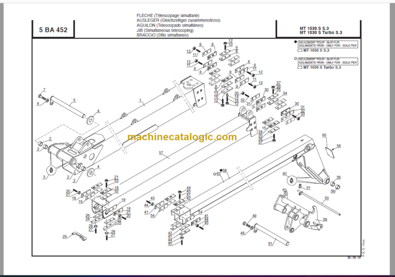 Manitou MT 732 Serie C-E2 Parts Manual