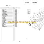 Komatsu PC200-6B PC200LC-6B Parts Book