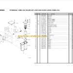 Komatsu HD785-7 Engine Parts Book