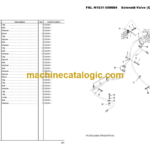 Komatsu PC350LC-8M0 Hydraulic Excavator Parts Book