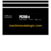 Komatsu PC200-8 Hydraulic Excavator Parts Book