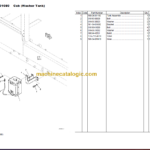 Komatsu HD785-8E0 SAA12V140E-7 Parts Book