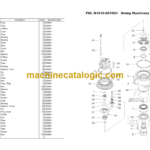 Komatsu PC300-8 PC300LC-8 Hydraulic Excavator Parts Book