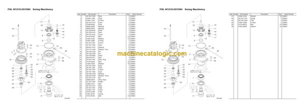 Komatsu PC300-8 PC300LC-8 Hydraulic Excavator Parts Book