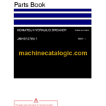 Komatsu JMHB1270V-1 Hydraulic Breaker Parts Book
