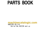 Komatsu A6D125E-GD-5D1 Parts Book