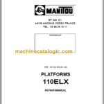 Manitou 110 ELX REPAIR MANUAL