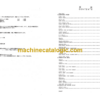 Komatsu FB15SF-8 Forklift Truck Parts Book